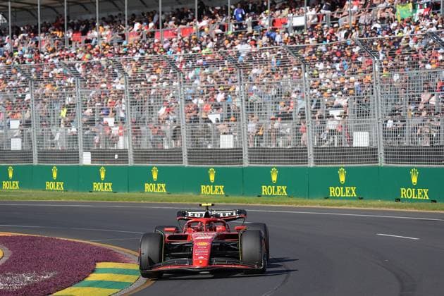 23 03 2024, Albert Park Circuit, Melbourne, FORMULA 1 ROLEX AUSTRALIAN GRAND PRIX 2024 ,in the picture Carlos Sainz Jr ESP , Scuderia Ferrari Melbourne Albert Park Circuit Victoria Australia eu-images-506