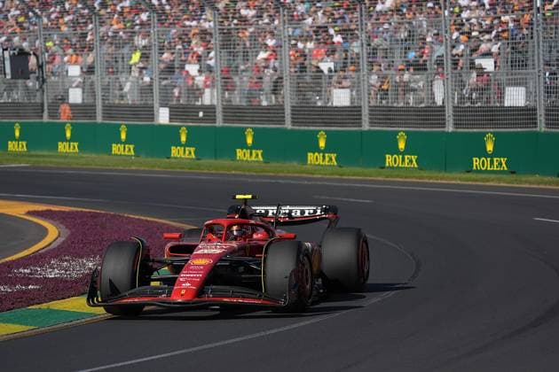 FORMULA 1 ROLEX AUSTRALIAN GRAND PRIX 2024 23.03.2024, Albert Park Circuit, Melbourne, FORMULA 1 ROLEX AUSTRALIAN GRAND PRIX 2024 ,im Bild Carlos Sainz Jr. (ESP), Scuderia Ferrari nordphotoxGmbHx xBratic nph00250
