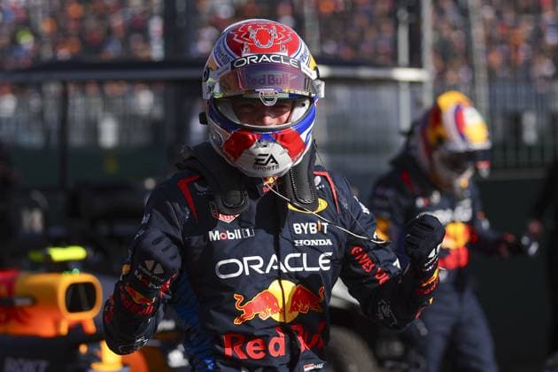 VERSTAPPEN Max (ned), Red Bull Racing RB20, portrait during the Formula 1 Rolex Australian Grand Prix 2024, 3rd round of the 2024 Formula One World Championship, WM, Weltmeisterschaft from March 22 to 24, 2024 on the Albert Park Circuit, in Melbourne, Australia - F1 - AUSTRALIAN GRAND PRIX 2024 DPPI Panoramic  240323_R03_AUSTRALIA_EA026773