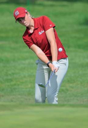 March 22, 2024, Palos Verdes, California, USA: Hannah Darling during Round 2 of the Fir Hills Seri Pak Championship on Friday March 22, 2024 at the Palos Verdes Golf Club in Palos Verdes, California. JAVIER ROJAS PI Palos Verdes USA - ZUMAp124 20240322_zaa_p124_045 Copyright: xJavierxRojasx