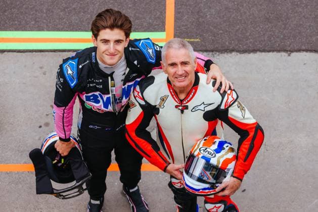 March 23, 2024, Melbourne, Victoria, Australia: MELBOURNE, AUSTRALIA - MARCH 23: Jack and Mich Doohan at the 2024 Australian Grand Prix at Albert Park in Melbourne, Australia Melbourne Australia - ZUMAp121 20240323_zsp_p121_014 Copyright: xChrisxPutnamx