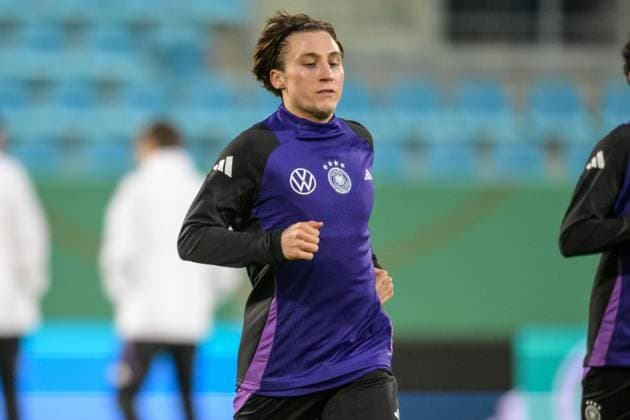 EURO 2024, Rocco Reitz trains with the DFB national team as a training guest - archiv photos