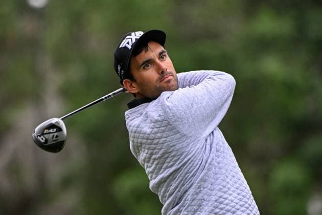 PALM HARBOR, FL - MARCH 22: Ryan McCormick (USA) watches his tee shot on 14 during Rd2 of the Valspar Championship at Innisbrook Resort - Copperhead, on March 22, 2024, in Palm Harbor, Florida. (Photo by Ken Murray Icon Sportswire) GOLF: MAR 22 PGA, Golf Herren Valspar Championship EDITORIAL USE ONLY Icon2403220072
