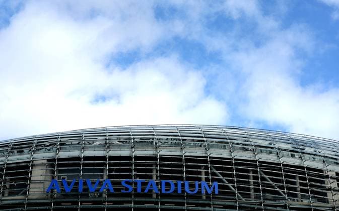 International Friendly, Länderspiel, Nationalmannschaft Aviva Stadium, Dublin 23 3 2024 Republic of Ireland vs Belgium A view of the Aviva Stadium A view of the Aviva Stadium 23 3 2024  Copyright: x INPHO JamesxCrombiex JGR11977