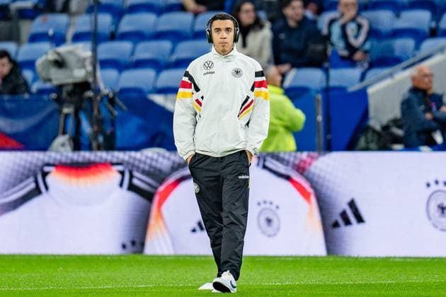 Jamal Musiala Germany, 10 France vs Germany, Men, Football, Test match, 22 03 2024 France vs Germany, Men, Football, Test match, 22 03 2024 Lyonn Copyright: xEibner-Pressefoto BahhoxKarax EP_FRA