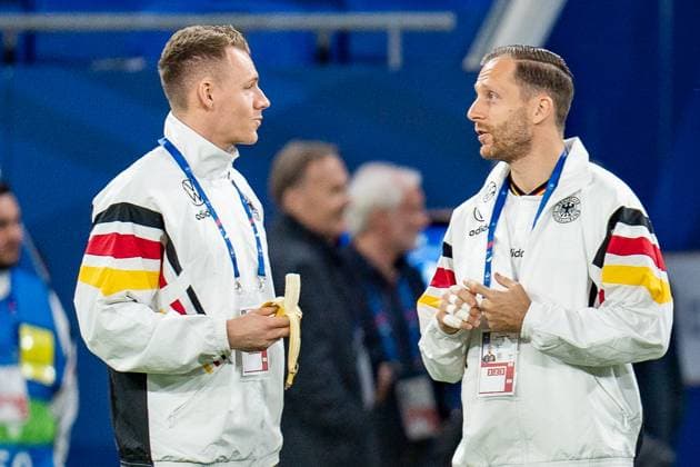 Bernd Leno Germany, 12 Oliver Baumann Germany, 24 France vs. Germany, Men, Football, Test match, 22 03 2024 France vs. Germany, Men, Football, Test match, 22 03 2024 Lyonn Copyright: xEibner-Pressefoto BahhoxKarax EP_FRA