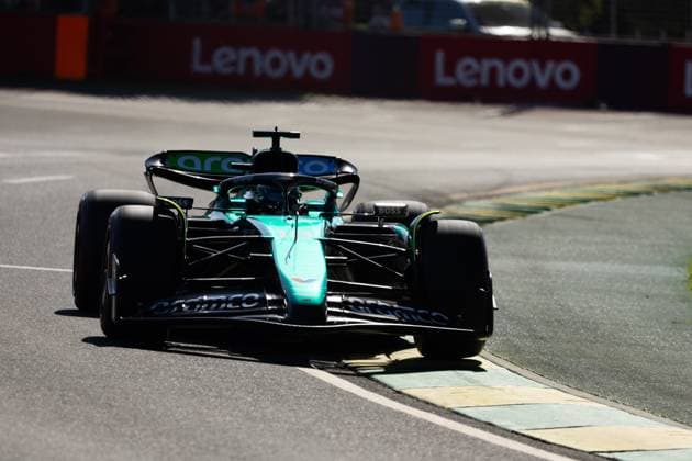 ALBERT PARK, AUSTRALIA - MARCH 23: Canada Lance Stroll driving for United Kingdom Aston Martin Aramco F1 Team during the 2024 Rolex Australian Formula One Grand Prix at the Melbourne Grand Prix Circuit on March 23, 2024 in Albert Park, Australia. (Photo by Ivan Glavas Speed Media Icon Sportswire) AUTO: MAR 23 F1 Rolex Australian Grand Prix EDITORIAL USE ONLY Icon24032385001