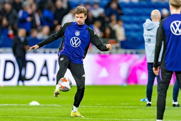 Thomas Mueller Germany, 13 France vs Germany, Men, Football, Test match, 22 03 2024 France vs Germany, Men, Football, Test match, 22 03 2024 Lyonn Copyright: xEibner-Pressefoto BahhoxKarax EP_FRA