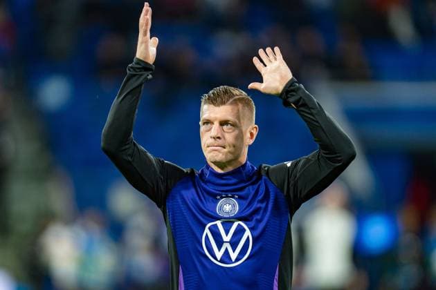 Toni Kroos Germany, 8 France vs Germany, Men, Football, Test match, 22 03 2024 France vs Germany, Men, Football, Test match, 22 03 2024 Lyonn Copyright: xEibner-Pressefoto BahhoxKarax EP_FRA