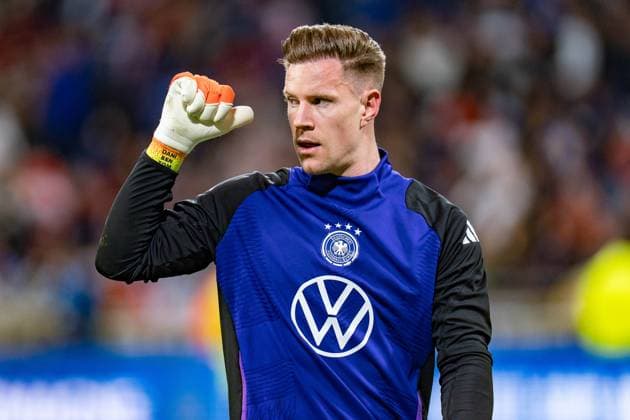 Marc Andre ter Stegen Germany, 22 France vs Germany, Men, Football, Test match, 22 03 2024 France vs Germany, Men, Football, Test match, 22 03 2024 Lyonn Copyright: xEibner-Pressefoto BahhoxKarax EP_FRA