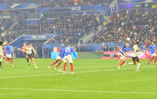 Football, International match, France - Germany