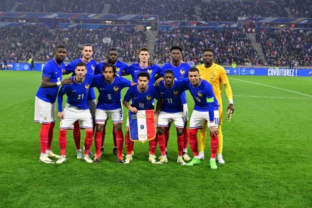 L™Ã quipe (france) FOOTBALL: France vs Allemagne - Amical - 23 03 2024 FredericChambert Panoramic 