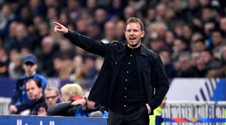 FOOTBALL INTERNATIONAL Test match in Lyon France Germany 23 03 2023 Head coach Julian Nagelsmann Germany