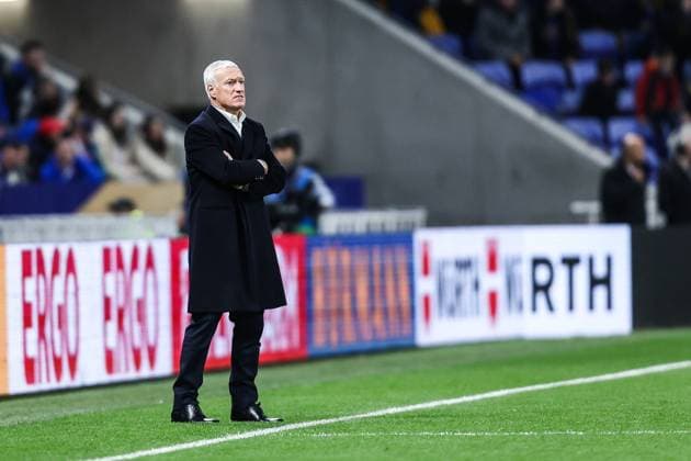 Sport, Football, UEFA International match season 2023 24 Friendly match France Germany 23 03 2024, Groupama Stadium Lyon Dedier Deschamps Coach France Lyon Groupama Stadium France