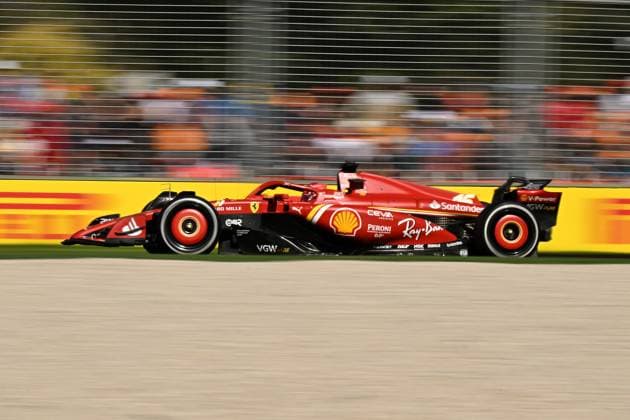 AUSTRALIAN F1 GRAND PRIX, Charles Leclerc of Ferrari in action during the Australian Grand Prix 2024 at Albert Park Circuit in Melbourne, Sunday, March 24, 2024. ( NO ARCHIVING, EDITORIAL USE ONLY, NO USE IN BOOKS WITHOUT CONSENT MELBOURNE VICTORIA AUSTRALIA  Copyright: xJAMESxROSSx 20240324001921965114
