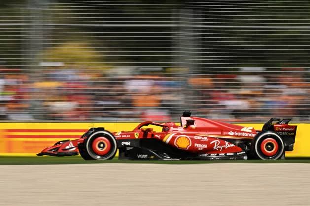AUSTRALIAN F1 GRAND PRIX, Charles Leclerc of Ferrari in action during the Australian Grand Prix 2024 at Albert Park Circuit in Melbourne, Sunday, March 24, 2024. ( NO ARCHIVING, EDITORIAL USE ONLY, NO USE IN BOOKS WITHOUT CONSENT MELBOURNE VICTORIA AUSTRALIA  Copyright: xJAMESxROSSx 20240324001921965878