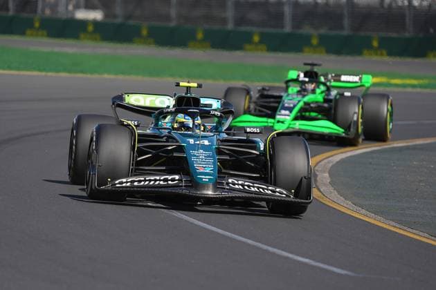 24 03 2024, Albert Park Circuit, Melbourne, FORMULA 1 ROLEX AUSTRALIAN GRAND PRIX 2024 ,in the picture Fernando Alonso ESP , Aston Martin Aramco Cognizant Formula One Team Melbourne Albert Park Circuit Victoria Australia eu-images-506