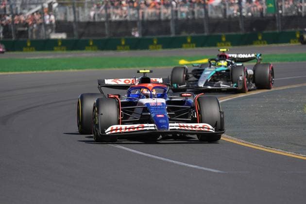 24 03 2024, Albert Park Circuit, Melbourne, FORMULA 1 ROLEX AUSTRALIAN GRAND PRIX 2024 ,in the picture Yuki Tsunoda JPN , Visa Cash App RB Formula One Team Melbourne Albert Park Circuit Victoria Australia eu-images-506