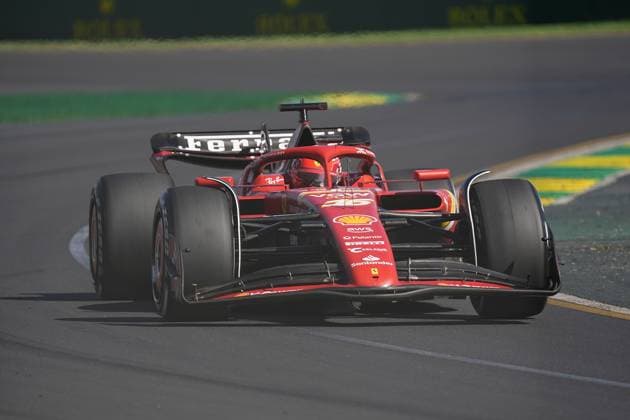 FORMULA 1 ROLEX AUSTRALIAN GRAND PRIX 2024 24 03 2024, Albert Park Circuit, Melbourne, FORMULA 1 ROLEX AUSTRALIAN GRAND PRIX 2024 ,in the picture Charles Leclerc MCO , Scuderia Ferrari nordphotoxGmbHx xBratic nph00250