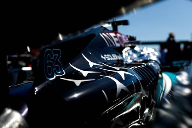 RUSSELL George (gbr), Mercedes AMG F1 Team W15, portrait during the Formula 1 Rolex Australian Grand Prix 2024, 3rd round of the 2024 Formula One World Championship, WM, Weltmeisterschaft from March 22 to 24, 2024 on the Albert Park Circuit, in Melbourne, Australia - F1 - AUSTRALIAN GRAND PRIX 2024 DPPI Panoramic  240324_R03_AUSTRALIA_F12024GP03AUS_JK313621.jpg