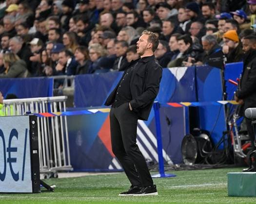 Friendly match France vs Germany 23 03 2024, Groupama Stadium, Lyon, Friendly match France vs Germany , in the picture Germany s head coach Julian Nagelsmann nordphotoxGmbHx xBratic nph00250