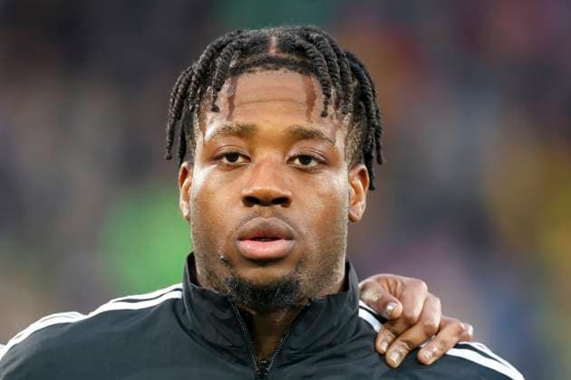 Bright Akwo Arrey Mbi Germany watches, UEFA European Under 21 Championship Qualifying Group D, Germany vs Kosovo, Stadion an der Gellertstrasse, 22 03 2024, Chemnitz, Germany