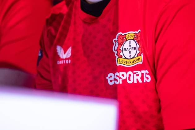 Virtual Bundesliga Club Championship by WOW Finale 24 03 2024 Sean Landwehr Sean ldw07, Bayer 04 Leverkusen , Logo of Leverkusen eSports on the jersey Virtual Bundesliga Club Championship by WOW Finale 24 03 2024 Copyright: xBEAUTIFULxSPORTS Buriakovx
