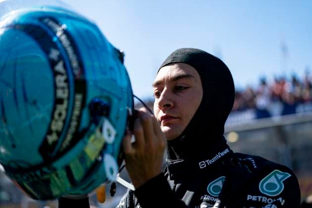 March 24, 2024, Melbourne, Australia: British driver GEORGE RUSSEL (Mercedes-AMG F1 Team) on the starting grid before the 2024 FIA Formula 1 Australian Grand Prix at Albert Park Circuit in Melbourne, Australia. Melbourne Australia - ZUMAg147 20240324_fap_g147_009 Copyright: xJamesxGasperottix