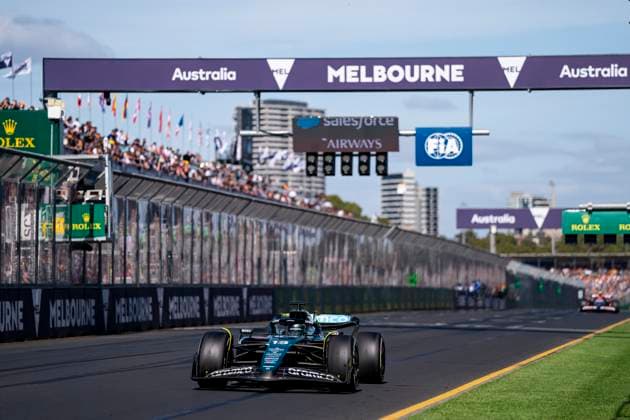March 24, 2024, Melbourne, Australia: Canadian driver LANCE STROLL (Aston Martin F1 Team) drives during the 2024 FIA Formula 1 Australian Grand Prix at Albert Park Circuit in Melbourne, Australia. Melbourne Australia - ZUMAg147 20240324_fap_g147_028 Copyright: xJamesxGasperottix