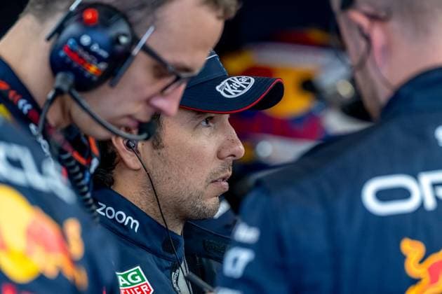 MELBOURNE, AUSTRALIA: Sergio Perez, racing for the Red Bull Racing team during the 2024 Formula 1 Australian Grand Prix at the Australia Albert Park Circuit in Melbourne, Australia