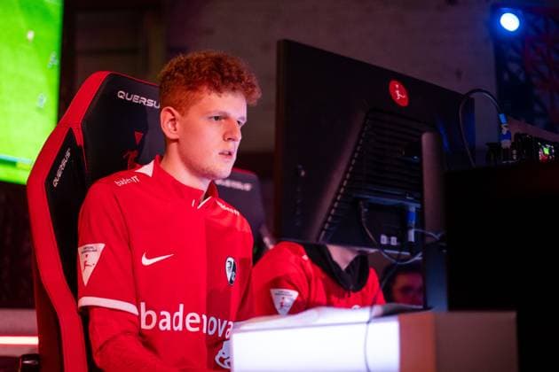 Virtual Bundesliga Club Championship by WOW Finale 24 03 2024 David Queck SCF Dave, SC Freiburg Virtual Bundesliga Club Championship by WOW Finale 24 03 2024 Copyright: xBEAUTIFULxSPORTS Buriakovx