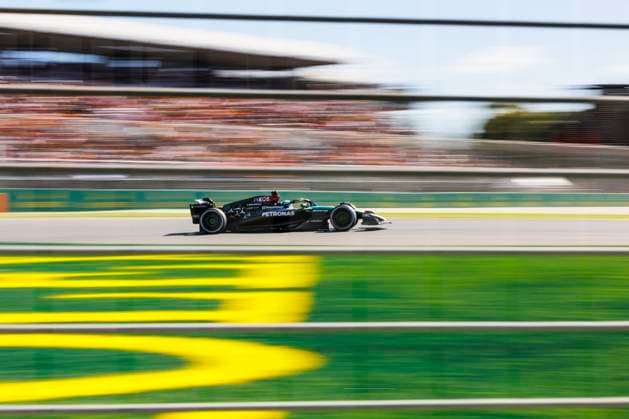 March 24, 2024, Melbourne, Australia: George Russell of Great Britain drives the (63) Mercedes AMG Petronas F1 Team W13 during the F1 Grand Prix of Australia at the Albert Park Grand Prix circuit in Melbourne. Melbourne Australia - ZUMAs197 20240324_aaa_s197_055 Copyright: xGeorgexHitchensx