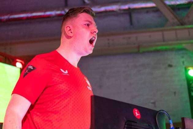 Virtual Bundesliga Club Championship by WOW Finale 24 03 2024 Mark Landwehr Marc ldw23, Bayer 04 Leverkusen in jubilation Virtual Bundesliga Club Championship by WOW Finale 24 03 2024 Copyright: xBEAUTIFULxSPORTS Buriakovx