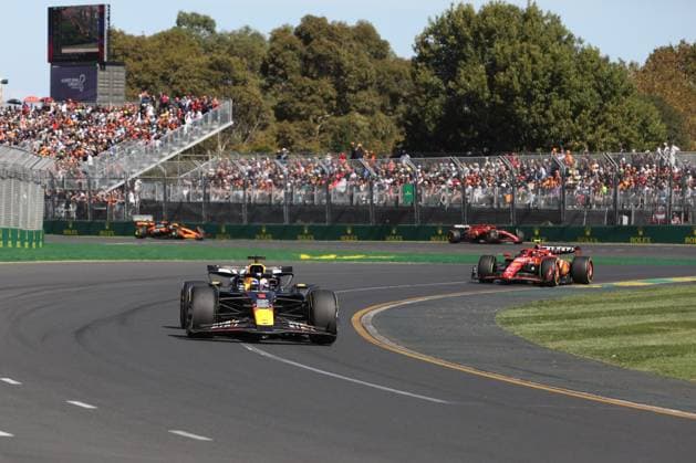 March 24, 2024: MAX VERSTAPPEN of Red Bull Racing driving on track during the 2024 Formula One Australian Grand Prix at the Albert Park Circuit in Melbourne on March 24, 2024 in Melbourne, Australia - ZUMAa155 20240324_aaa_a155_111 Copyright: xChristopherxKhouryx