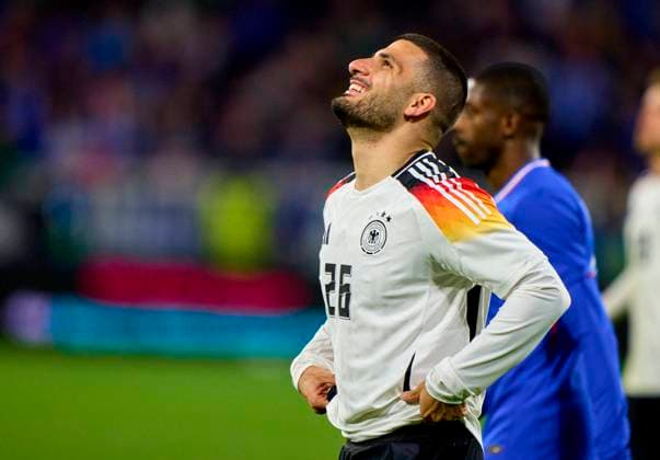 Deniz Undav, DFB 26 in the friendly match FRANCE - GERMANY 0-2 FRANKREICH - DEUTSCHLAND 0-2 in preparation for European Championships 2024 on Mar 23, 2024 in Lyon, France.