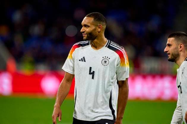 Jonathan Tah, DFB 4 in the friendly match FRANCE - GERMANY 0-2 FRANKREICH - DEUTSCHLAND 0-2 in preparation for European Championships 2024 on Mar 23, 2024 in Lyon, France.