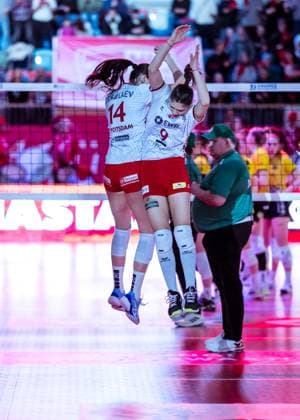 VBL Volleyball Bundesliga SC Potsdam VfB Suhl LOTTO Thüringen PlayOffs, 24 03 2024 VBL Volleyball Bundesliga SC Potsdam VfB Suhl LOTTO Thüringen 24 03 2024 Copyright: xBEAUTIFULxSPORTS NicolxMarschallx
