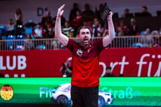 VBL Volleyball Bundesliga SC Potsdam VfB Suhl LOTTO Thüringen PlayOffs, 24 03 2024 VBL Volleyball Bundesliga SC Potsdam VfB Suhl LOTTO Thüringen 24 03 2024 Copyright: xBEAUTIFULxSPORTS NicolxMarschallx