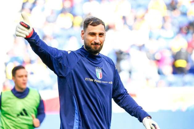 March 24, 2024, Harrison, Nj, United States: Gianluigi Donnarumma of Italy during a match against Ecuador in an International Friendly, Länderspiel, Nationalmannschaft match at the Red Bull Arena in the city of Harrison in New Jersey in the United States this Sunday, March 24. Harrison United States - ZUMAv122 20240324_aap_v122_021 Copyright: xWilliamxVolcovx