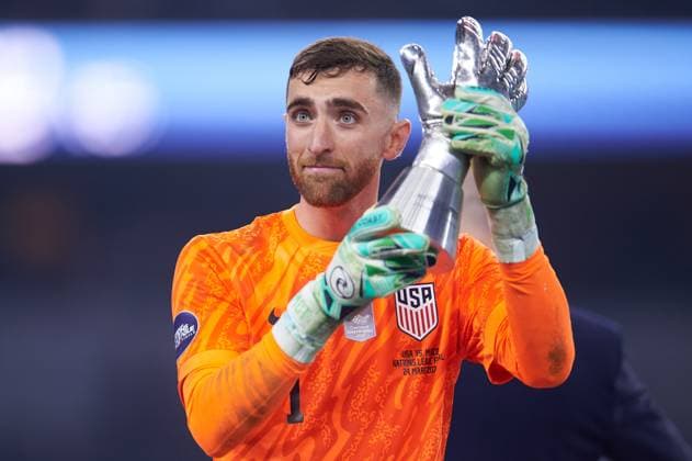 _CNL_24_FINAL_MEX_USA_ during the Final match between Mexico (Mexican national team, Nationalteam and United States as part of the 2024 Concacaf Nations League, at AT-T Stadium, Arlington, Texas, on March 24, 2024. ARLINGTON TEXAS UNITED STATES  Copyright: xJorgexMartinezx 20240324221220_CNL_24_FINAL_MEX_USA_TURNER455