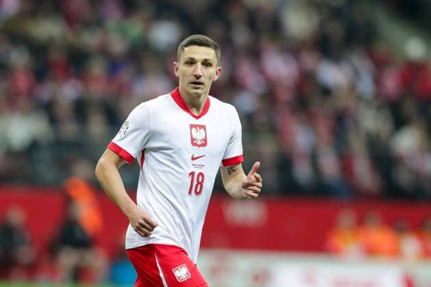 March 21, 2024, Warsaw, Poland: Bartosz Slisz of Poland seen during the European Championship, EM, Europameisterschaft 2024-Qualifying round (play -off) Match between Poland and Estonia at PGE Narodowy (Warsaw)-Poland. Final score; Poland 5:1 Estonia. Warsaw Poland - ZUMAs197 20240321_aaa_s197_517 Copyright: xGrzegorzxWajdax