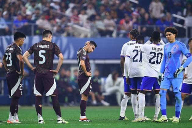 RECORD DATE NOT STATED CONCACAF NATIONS LEAGUE 2023-2024 Mexico vs United States - Final Orbelin Pineda of Mexico during the Final match between Mexico (Mexican national team, Nationalteam and United States as part of the 2024 Concacaf Nations League, at AT-T Stadium, Arlington, Texas, on March 24, 2024. ARLINGTON TEXAS UNITED STATES  Copyright: xAdrianxMaciasx 20240324221347_CNL_24_FINAL_MEX_USA_PINEDA487