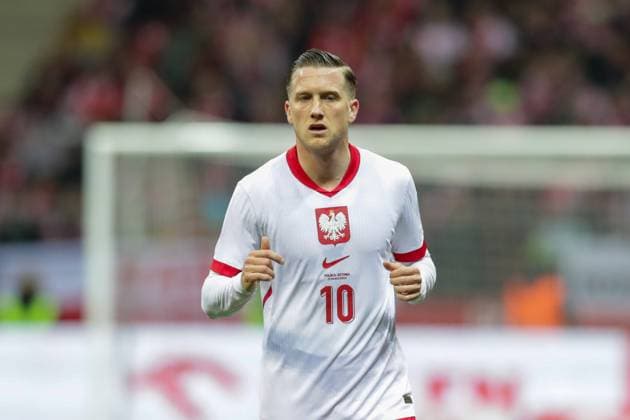 March 21, 2024, Warsaw, Poland: Piotr Zielinski of Poland seen during the European Championship, EM, Europameisterschaft 2024-Qualifying round (play -off) Match between Poland and Estonia at PGE Narodowy (Warsaw)-Poland. Final score; Poland 5:1 Estonia. Warsaw Poland - ZUMAs197 20240321_aaa_s197_534 Copyright: xGrzegorzxWajdax
