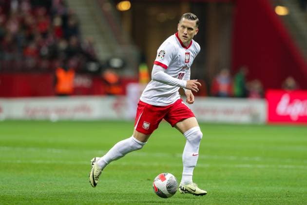 March 21, 2024, Warsaw, Poland: Piotr Zielinski of Poland in action during the European Championship, EM, Europameisterschaft 2024-Qualifying round (play -off) Match between Poland and Estonia at PGE Narodowy (Warsaw)-Poland. Final score; Poland 5:1 Estonia. Warsaw Poland - ZUMAs197 20240321_aaa_s197_545 Copyright: xGrzegorzxWajdax