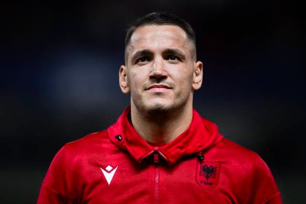 Albania v Chile - International Friendly, Länderspiel, Nationalmannschaft Rey Manaj of Alabania looks on prior to the international friendly football match between Albania and Chile. Parma Italy Copyright: xNicolòxCampox