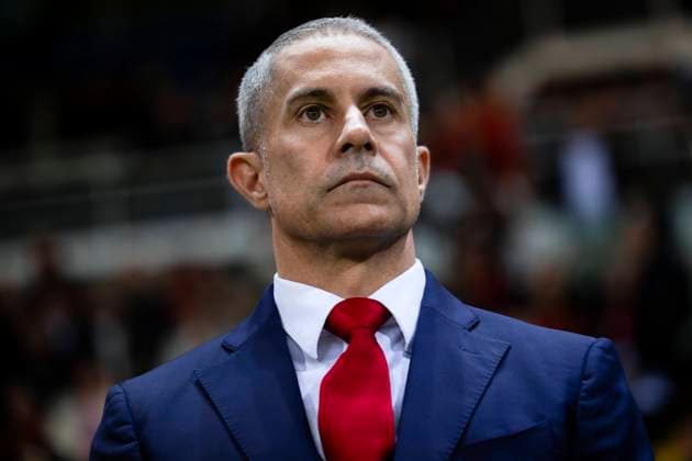 Albania v Chile - International Friendly, Länderspiel, Nationalmannschaft Sylvinho, head coahc of Albania, looks on prior to the international friendly football match between Albania and Chile. Parma Italy Copyright: xNicolòxCampox