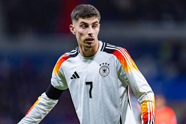 Kai Havertz Germany, 7 France vs Germany, Men, Football, Test match, 23 03 2024 France vs Germany, Men, Football, Test match, 23 03 2024 Lyonn Copyright: xEibner-Pressefoto BahhoxKarax EP_FRA