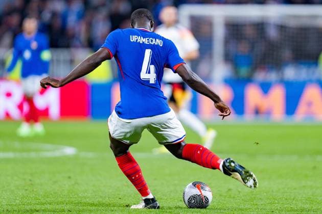Dayot Upamecano France, 4 France vs Germany, Men, Football, Test match, 23 03 2024 France vs Germany, Men, Football, Test match, 23 03 2024 Lyonn Copyright: xEibner-Pressefoto BahhoxKarax EP_FRA