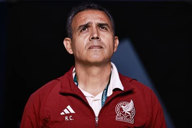 RECORD DATE NOT STATED Seleccion Mexicana Sub-23 2024 Mexico vs Argentina Ricardo Cadena head coach of Mexico during the friendly match between Mexico U-23 (Mexican national team, Nationalteam and Argentina U-23, at Cauhtemoc Stadium, Puebla, Puebla, Mexico, on March 25, 2024. PUEBLA PUEBLA MEXICO  Copyright: xJuanxLuisxDiazx 20240325200533_SMN_U23_MEX_ARG_CADENA27