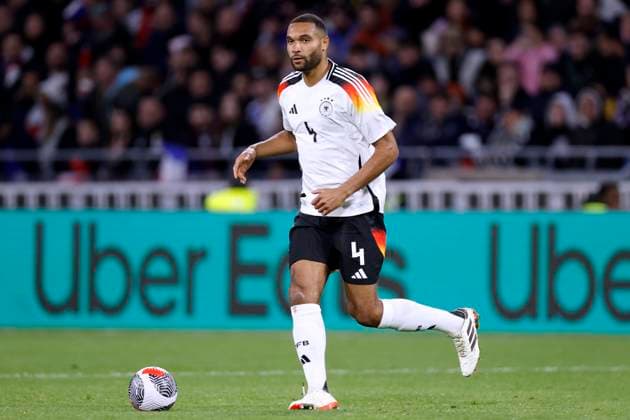 TAH Jonathan Team Germany Laenderspiel France Germany 0 2 am 23 03 2024 in Lyon DFL REGULATIONS PROHIBIT ANY USE OF PHOTOGRAPHS as IMAGE SEQUENCES and or QUASI VIDEO Copyright: xLacixPerenyix
